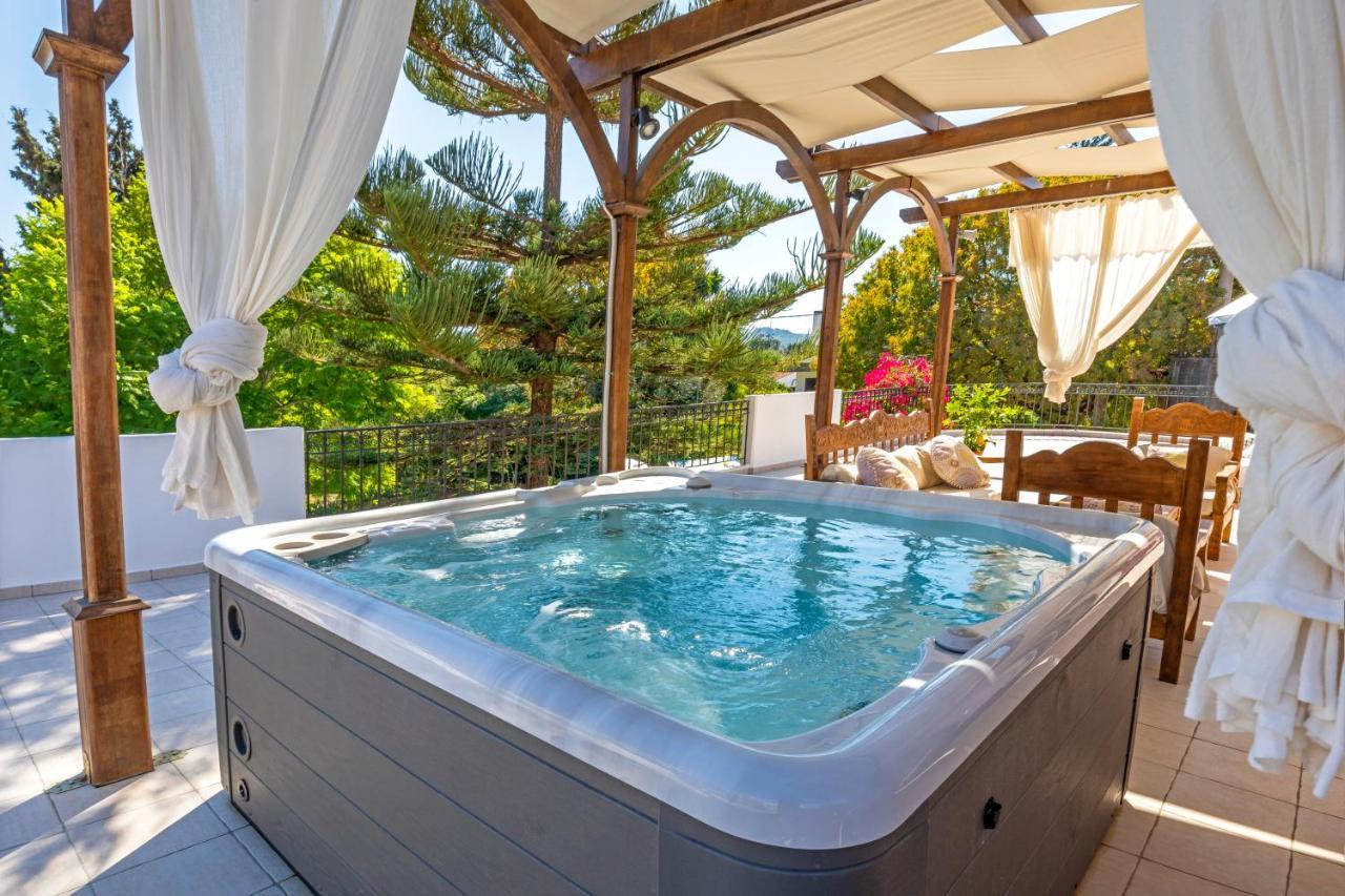 Anna'S Brilliant Villa In Ialysos Exterior photo